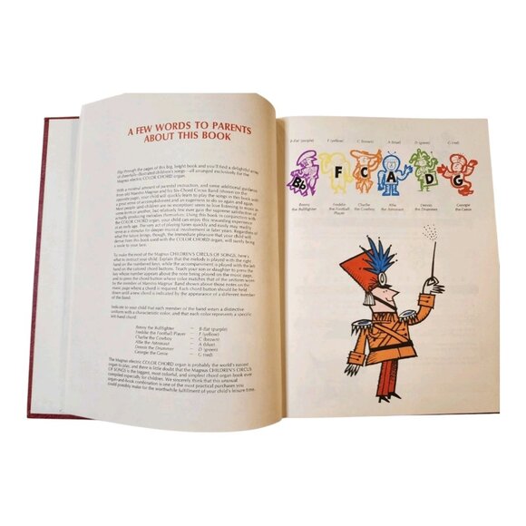 Magnus Children's Circus of Songs - Vintage 50 Years Old Unique Musical Fun - Picture 5 of 8